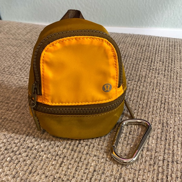 lululemon athletica Handbags - NWOT Lululemon City‎ Adventurer Backpack Nano Clementine/Gold Spice